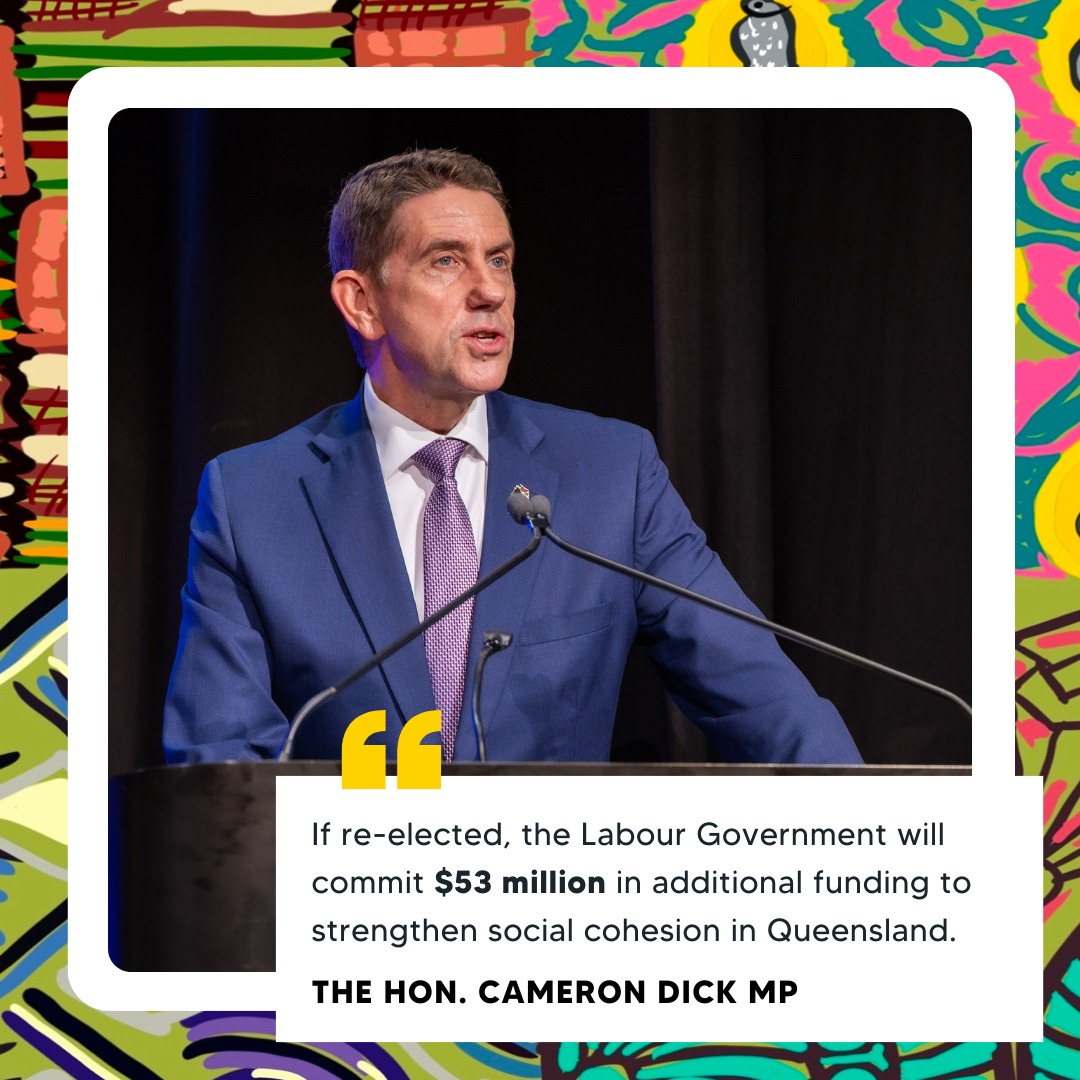 It was great to see so much support from several state and federal Minister's at this morning's Plenary session.

The fact there are so many Ministers in attendance shows just how important Multiculturalism is, it also speaks to the great relationships &amp; trust FECCA has built...