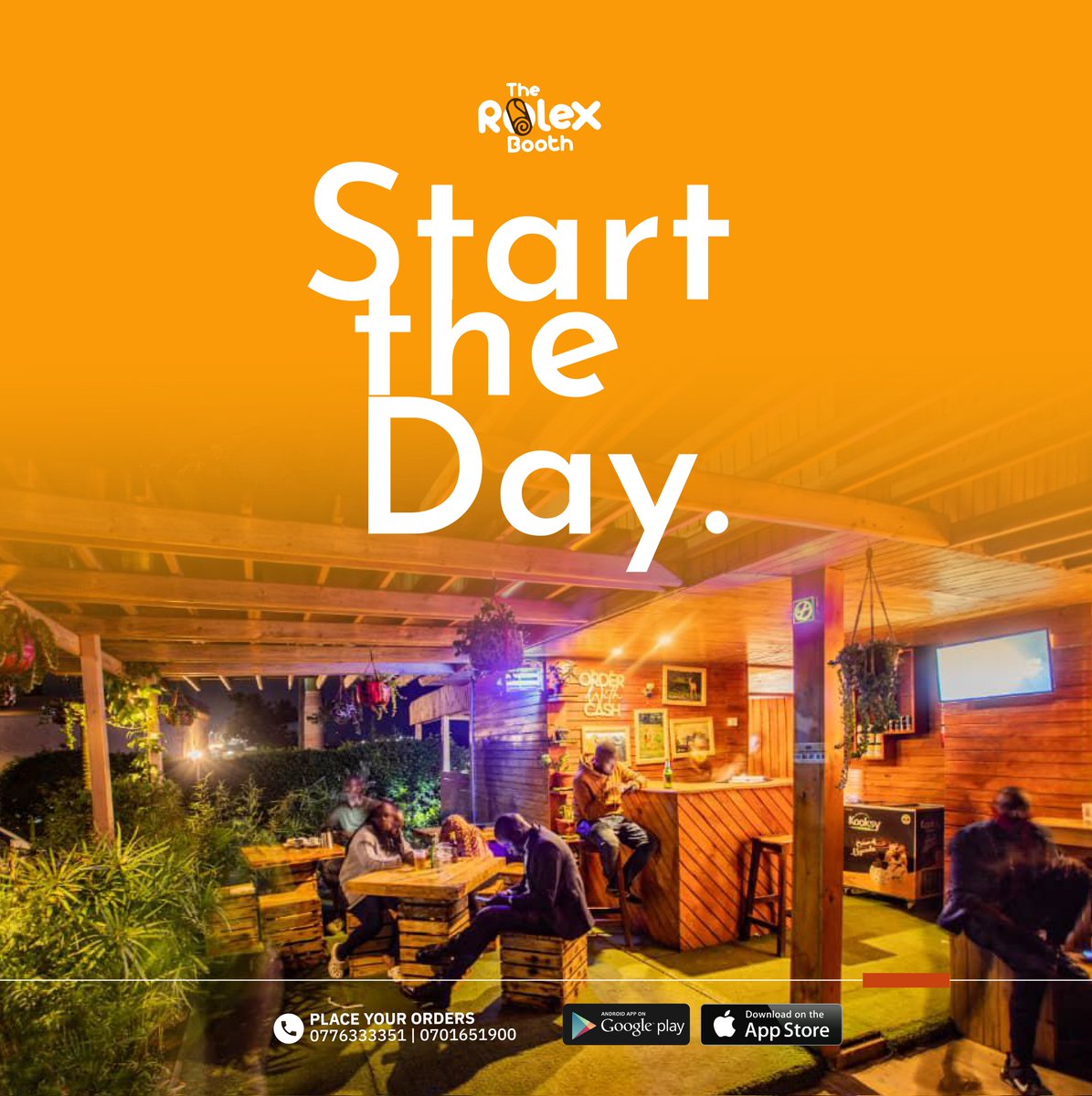 Start your day on the brighter side with us.
Breakfast is available. 
#VisitRolexbooth