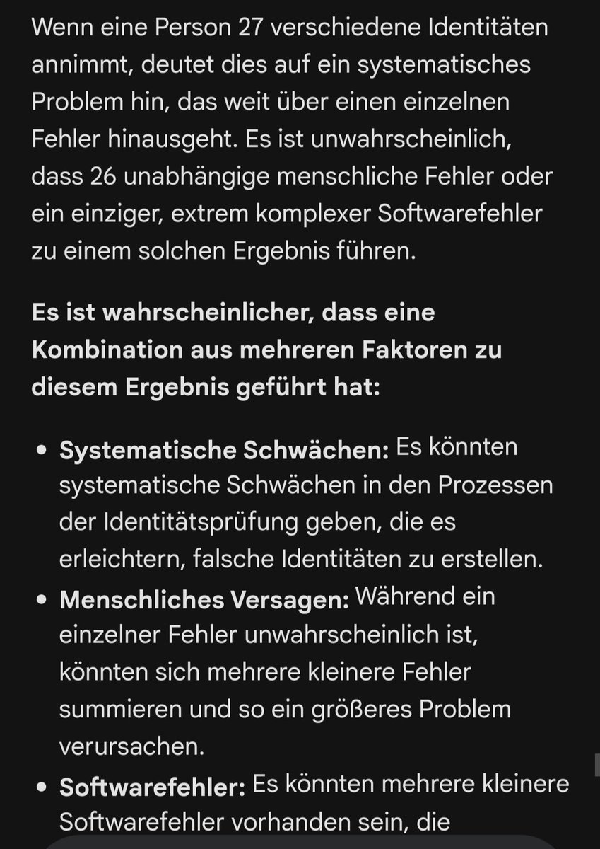 Mark26836203's tweet photo. @argonerd Vermute, dass war eventuell ein #Softwarefehler wie bei der einen Landtagswahl. Dieses Problem wiederum könnte durch #Fachkräftemangel #Zuwanderung behoben werden. Lösung ist also, dass wir mehr Zuwanderung brauchen. Nicht, dass hier #noafd in die Hände gespielt wird
#Deutschland https://t.co/hipg20FUcb