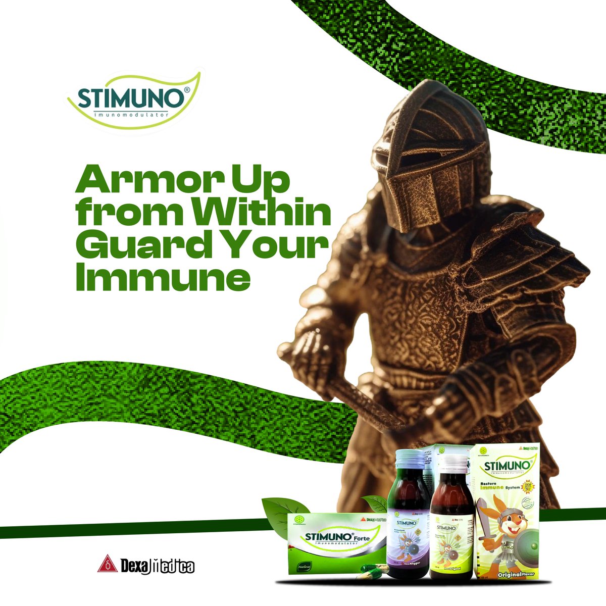 Stimuno_Nigeria's tweet image. Give your body the defense it needs to stay healthy and strong! With Stimuno, you’re not just boosting your immune system, you’re armoring it up to face whatever comes your way.

Stay protected, stay powerful with Stimuno!

#Stimuno #ImmuneBooster #StrongerImmunity #StayProtected