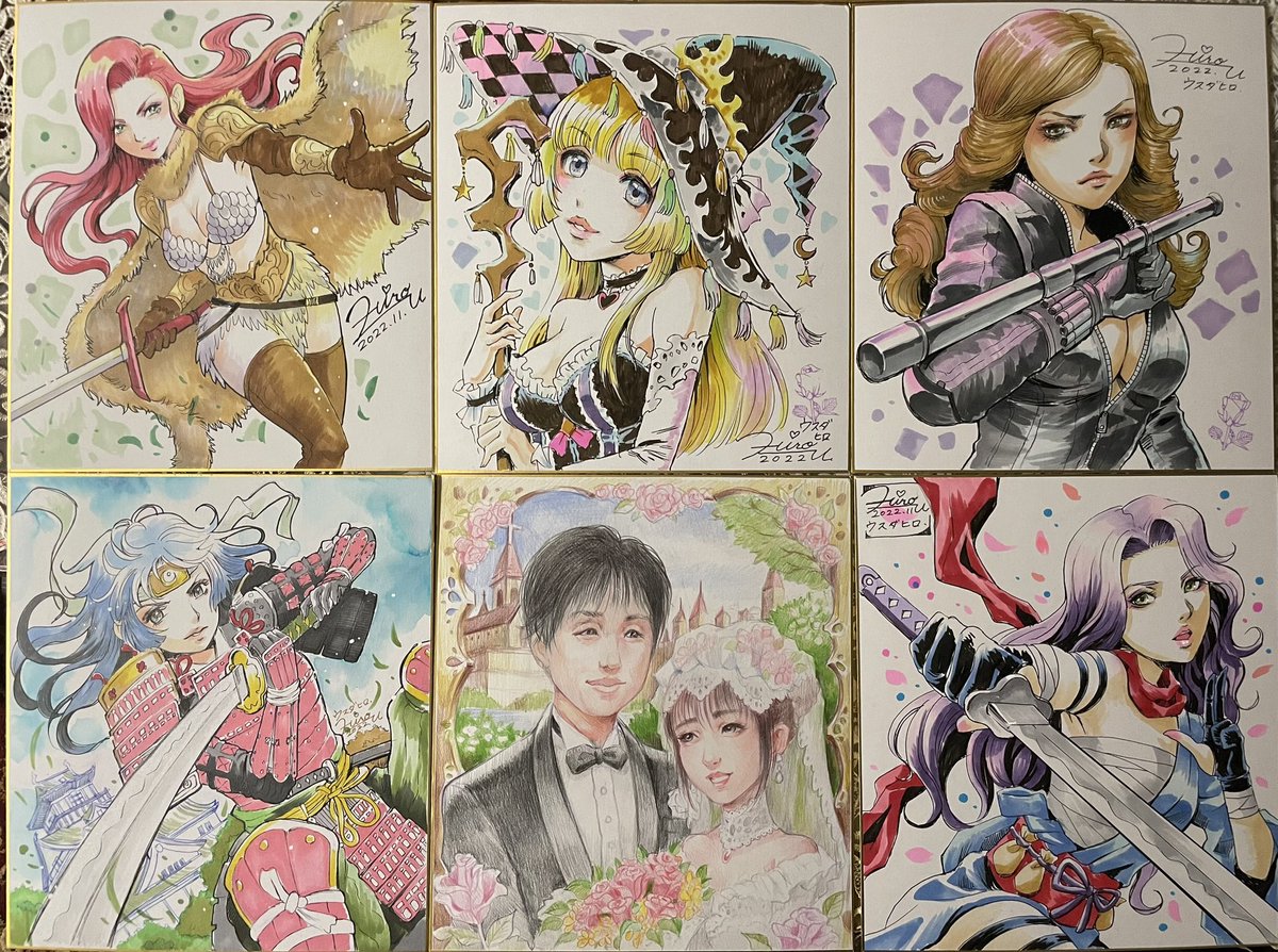 【告知】Japan Comic Art Expo 2024 winter に「11月30日(土)のみ」アーティストとして参加させて頂きます!事前コミッションを受付ます!基本料金:色紙アート2万円、単色スケッチ1万円。題材はオリジナルかアメコミ、東方project等でお願いします🙇♀️✨ ご連絡先:https://t.co/Dj6BEtMSAk
#ジャパコミ