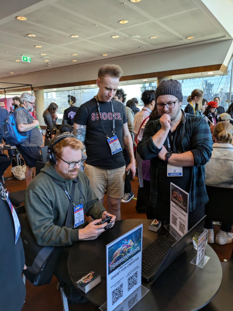 indiebyog's tweet image. A huge thanks to everyone who joined us at the @Xsolla Big Games Night BYOG Showcase at @GCAPConf last Tuesday evening!

We saw over 20 ANZ indie games take over the Meet To Match area, and the vibes were electric!

Keep an eye on our socials for info on our next event!