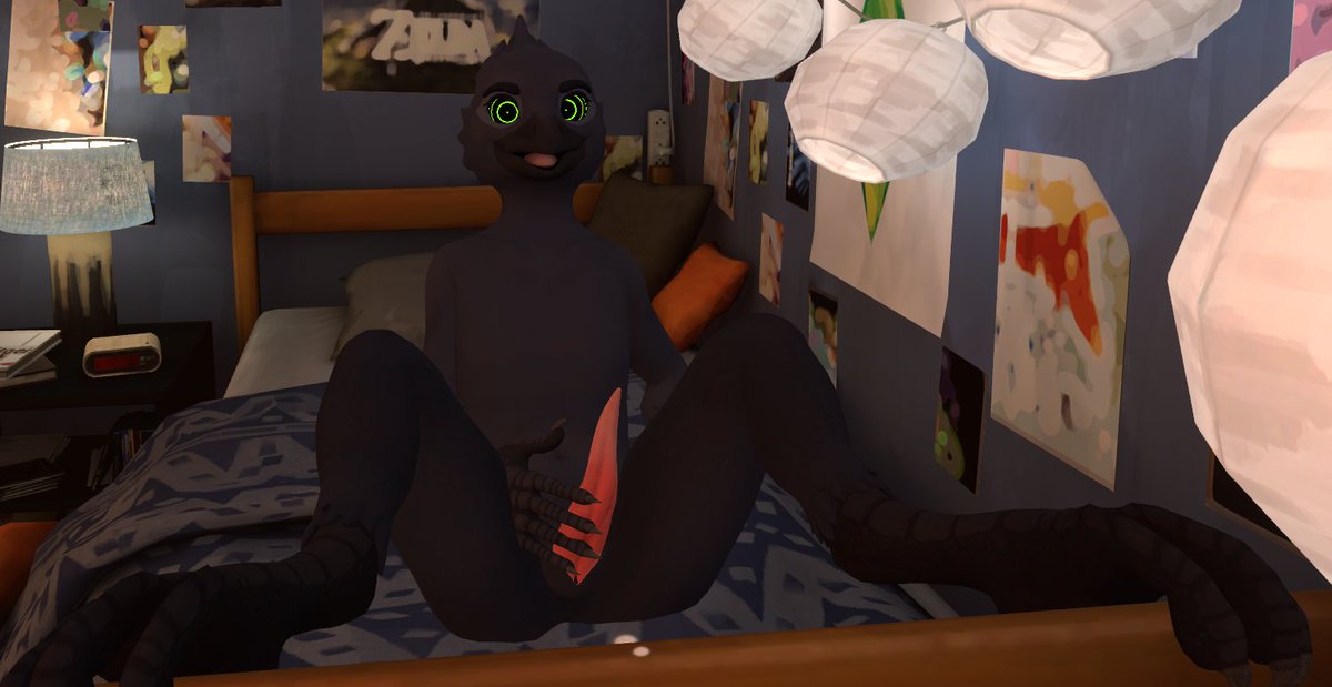 hypcrow's tweet image. Master told me to stroke..... so I must......