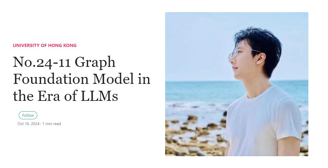 Ruihong Qiu (@ruihongqiu) on Twitter photo Today we are very happy to have Prof <a href="/huang_chao4969/">Chao Huang</a> from <a href="/hkudatascience/">HKU Institute of Data Science</a> to give a seminar at Data Science group at <a href="/UQSchoolEECS/">UQ School of EECS</a> about "Graph Foundation Model in the Era of LLMs". uq-ds-seminar.github.io/llm4graph-chao/ Today we are very happy to have Prof <a href="/huang_chao4969/">Chao Huang</a> from <a href="/hkudatascience/">HKU Institute of Data Science</a> to give a seminar at Data Science group at <a href="/UQSchoolEECS/">UQ School of EECS</a> about "Graph Foundation Model in the Era of LLMs". uq-ds-seminar.github.io/llm4graph-chao/