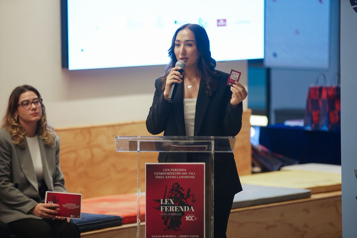 MEFuniversitesi's tweet photo. MEF ILSA Kulübü’nün hazırladığı, Lex Ferenda Dergisi Özel 100. Yıl Lansman MEFTECH’te yapıldı! 🎊
Etkinliğimize katılım gösteren herkese teşekkür ederiz! 💫
#MEFILSA #MEFTECH #AkademikBaşarı #ÖğrenciKulüpleri https://t.co/RRNA8zOqdm