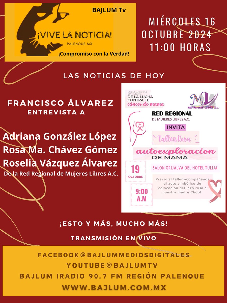 vivelanoticia's tweet photo. ¡En BAJLUM TV nos vemos! https://t.co/lG18ywKUeq