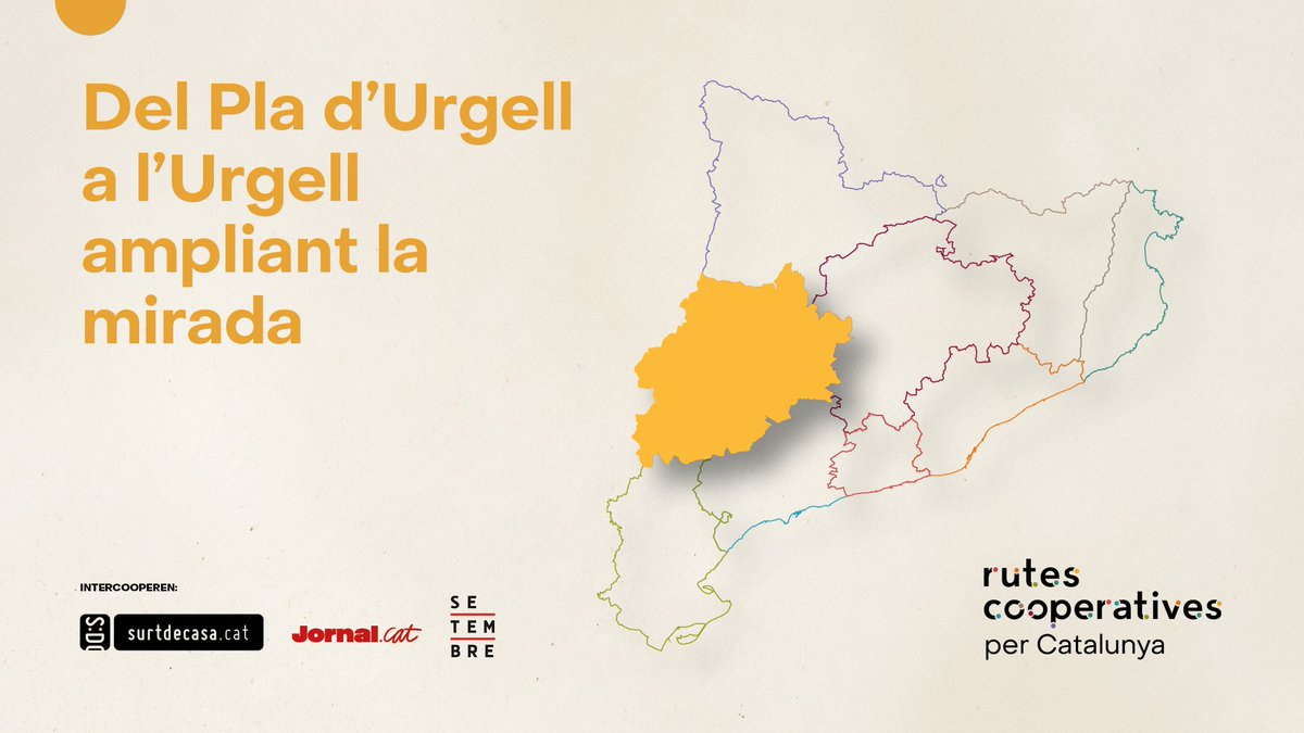 👣 Nova ruta! 'Del Pla d’Urgell a l’Urgell ampliant la mirada'

✍️ Marta Rosique (Jornal.cat)

<a href="/surtdecasa/">Surtdecasa</a>, <a href="/jornalpuntcat/">Jornal.cat</a> i <a href="/elsetembre/">Setembre</a>
proposem 'Rutes cooperatives per Catalunya' per fomentar el turisme sostenible

#RutesCooperatives
👉 jornal.cat/reportatge/385…