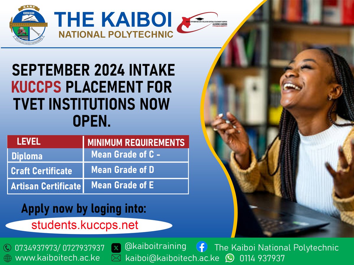 KaiboiTraining's tweet image. Don&apos;t forget, we are still open for registration.
#KANP #SeptemberIntake2024 #AdmissionsOpen