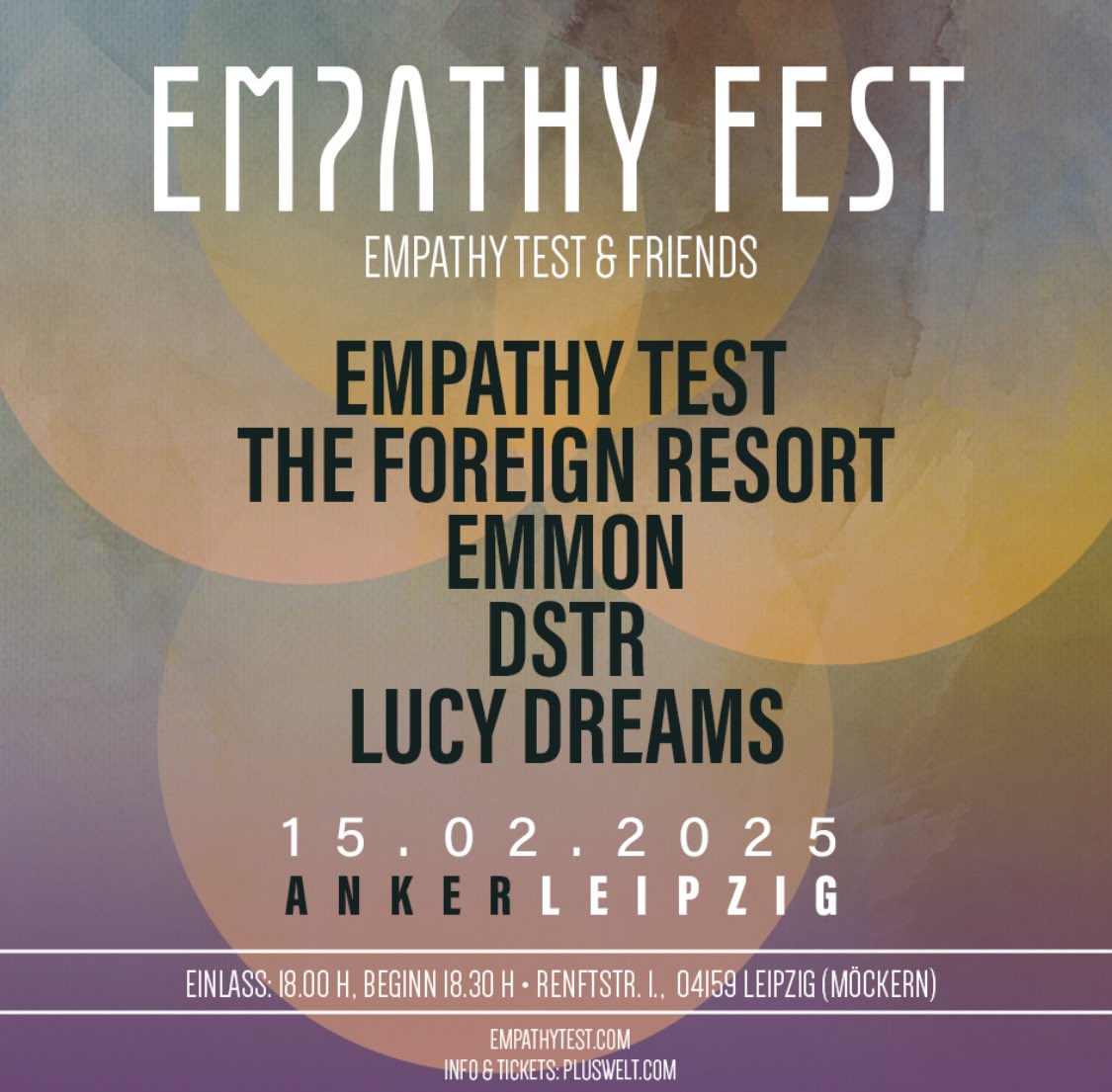 Germany #premiere
Thx to <a href="/empathytest/">Empathy Test</a> &amp; <a href="/pluswelt/">PLUSWELT PROMOTION</a> 🖤