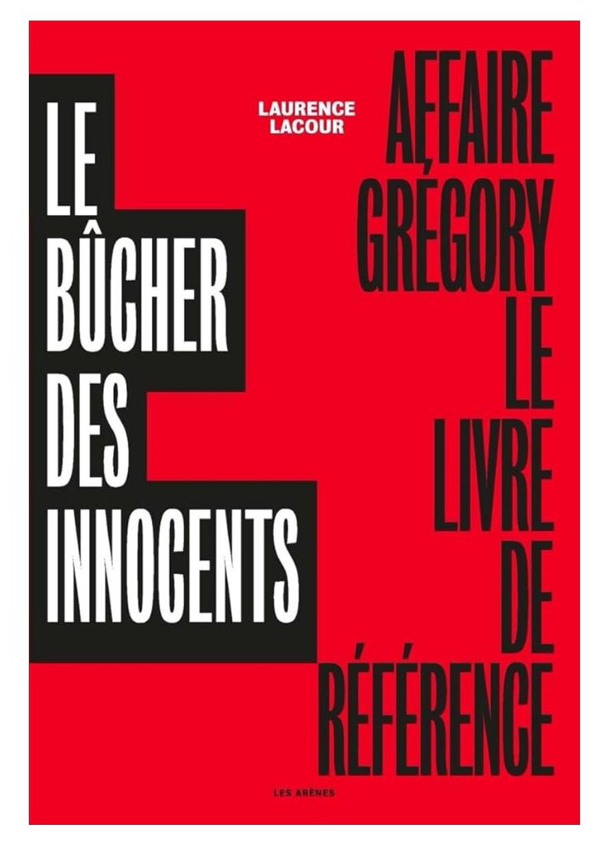 Ainsi 40 ans après, personne pour lui foutre la paix à #Gregory dont les petites chaussures, de petit garçon, si fragile, tout juste sorti de l’eau, me hantent !
Au moins lisons « le bûcher des innocents ». L. Lacour m’a appris ce que signifie chasser en meute. Et le désastre.