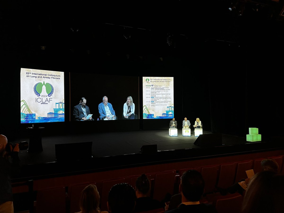 The future is bright. Talks this morning from the next generation of #CureIPF researchers! Amazing! #ICLAF2024