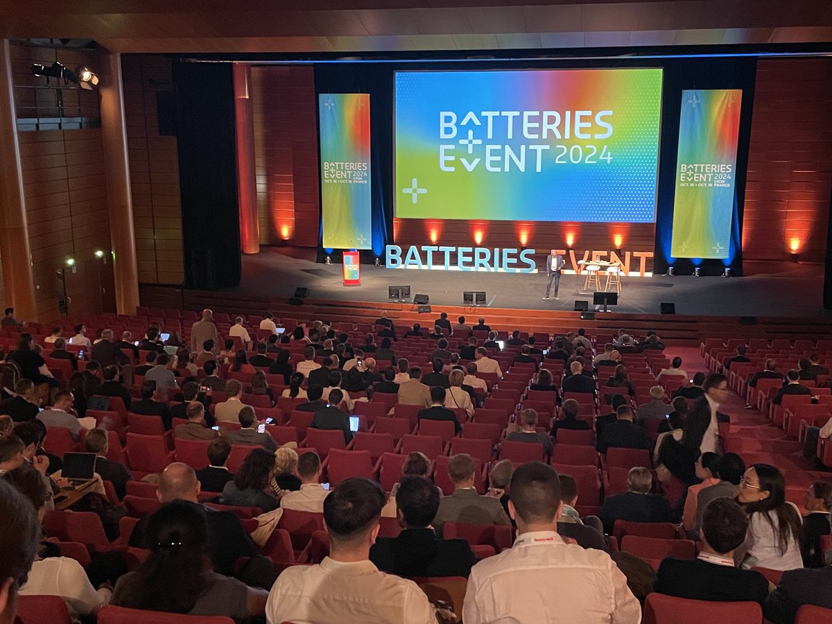 Plenary session #batteriesevent 2024 
Opening session