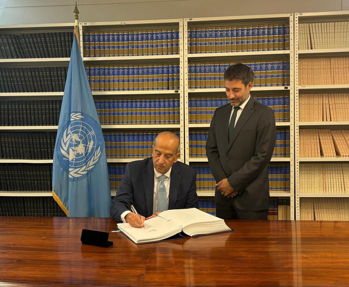 Egypt becomes the 105 State to sign the #BBNJ🐙 Treaty to protect biodiversity in areas beyond national jurisdiction. 

🙏🇪🇬