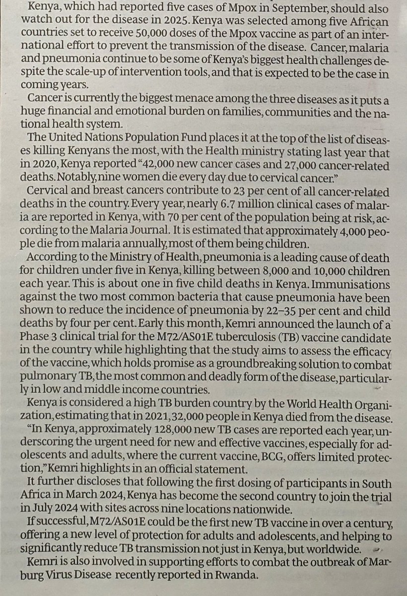 Here is what is killing kenyans the most