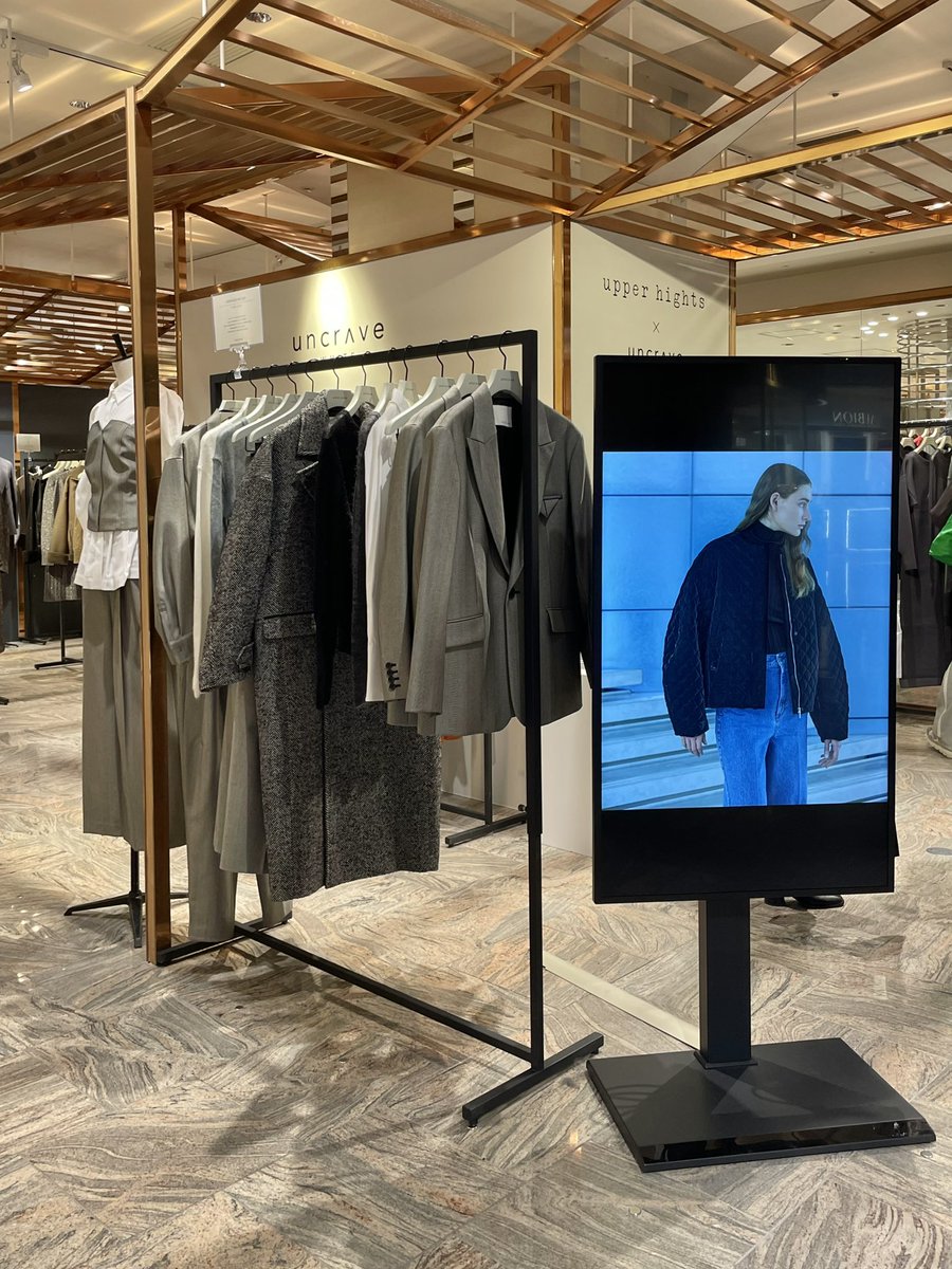 isetan_fashion's tweet photo. 【開催中📍】〈uncrave 2024 Autumn/Winter POP UP STORE〉定番や先行アイテムのほかデニムブランド「upperthights」別注アイテムや、中目黒の「鮨 尚充」とのコラボアイテムもご紹介しております✨ https://t.co/EaVdVp6rJi
#UNCRAVE #アンクレイヴ
▼10/16(水)〜10/22(火)
▼本館2階=ザ・ステージ2 https://t.co/I8ir915e7j