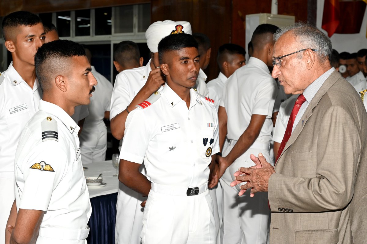 Indian Naval Academy tweet media