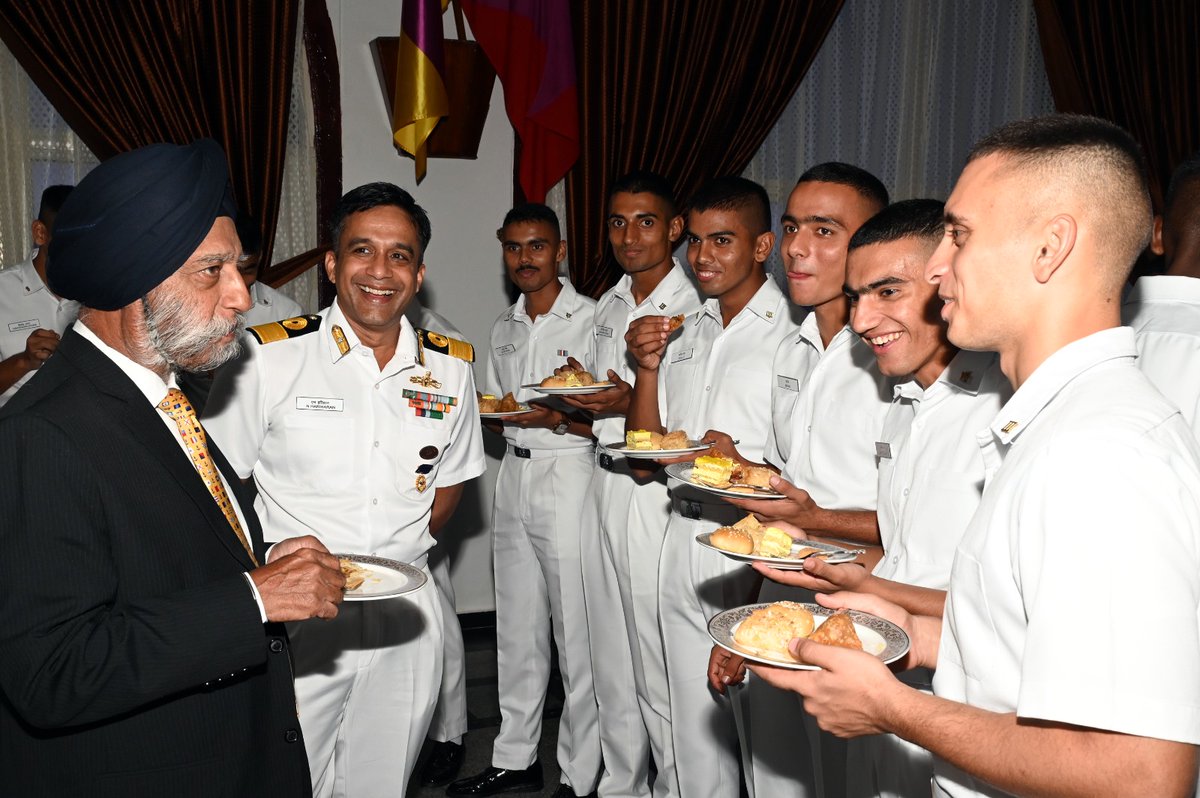 Indian Naval Academy tweet media