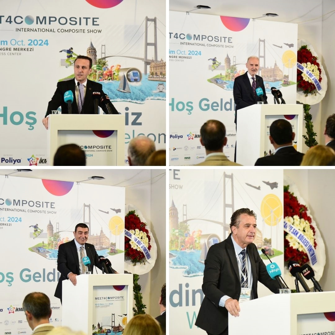 PAGEV1989's tweet image. 160 milyar dolarlık büyüklüğe sahip dünya kompozit sektörünü İstanbul’da buluşturan 6. Uluslararası Kompozit Fuarı MEET4COMPOSİTE’nin açılışına PAGEV olarak katıldık. 100’ü aşkın firmanın yer aldığı fuar, 10 bine yakın ziyaretçiyi ağırladı. 800 milyon dolarlık ihracat yapan Türk…
