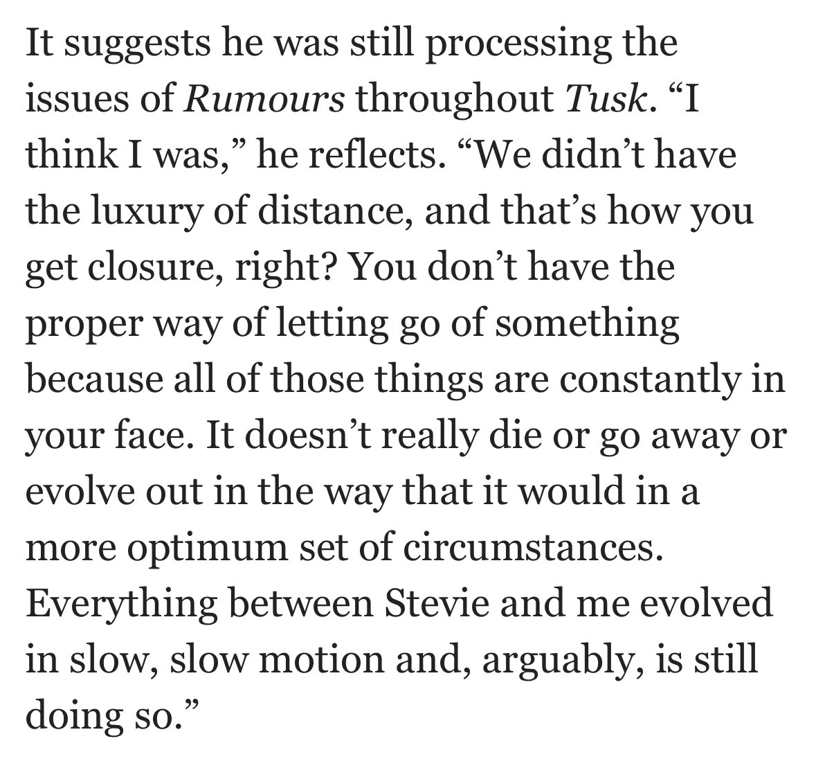 we’ve got lindsey saying stevie’s name in 2024 yall