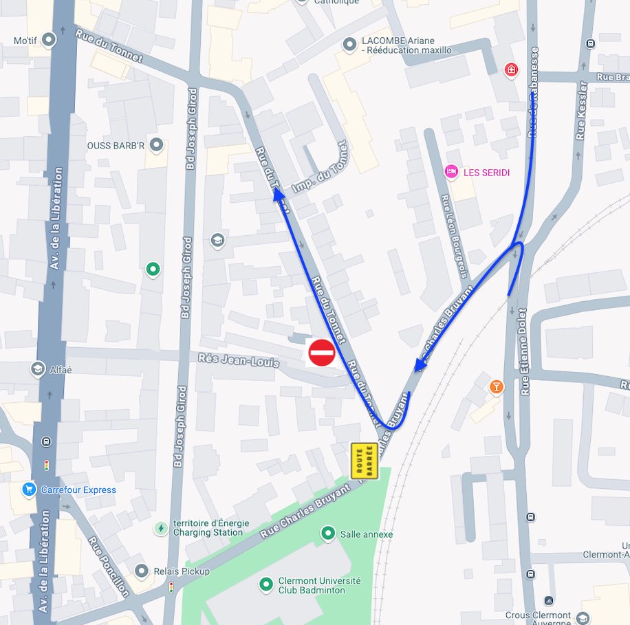 ruedutonnet's tweet photo. ⚠️
La rue Ch Bruyant est bloquée pour 🚧 
Aucune signalétique en amont pour avertir les 🚗 qui se retrouvent bloqués et doivent faire 1/2 tour
Beaucoup prennent la @ruedutonnet en ⛔️ 
Risque de collision important❗️

Chantier avisé 
ProximCité fait

@olivierbianchi1 @CyrilCineux https://t.co/MyUHo6iob0