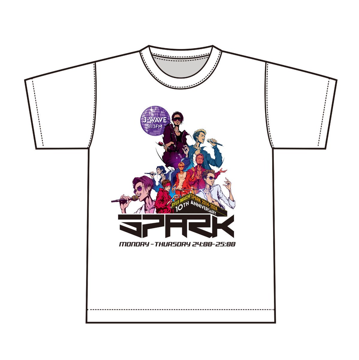jwave813fm's tweet photo. ＼⚡情報解禁⚡／

#今市隆二「SPARK」10周年記念グッズ第2弾🔥
＆ オリジナル餃子皿の発売スタート🥟

👕Tシャツ受注
～2024/11/30（土）23:59まで✔

🥟餃子皿受注
～2024/10/29（火）23:59まで✔

🔗ご購入はこちらから
https://t.co/ZeVZtuSSkR

#jwave #sp813 
@RyujiJSB_3 @JWAVESPARK https://t.co/sw49umOvSP