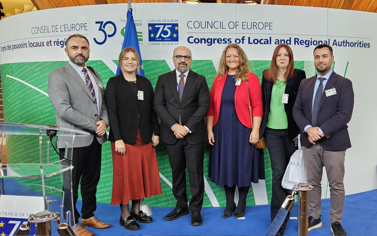 nalas_eu's tweet photo. 🌟Marking 2️⃣0️⃣ years, we thank all mayors-presidents of #NALAS, directors and secretary generals of 
member LGAs, their staff, NALAS Secretariat staff, as well as all partners and supporters. 

🙏We promise that we go stronger, smarter, and more successful in the years to come https://t.co/Xl3jIqfc3i