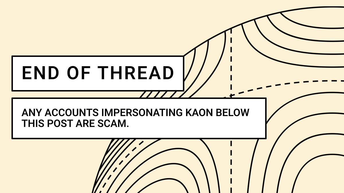 KAON tweet media