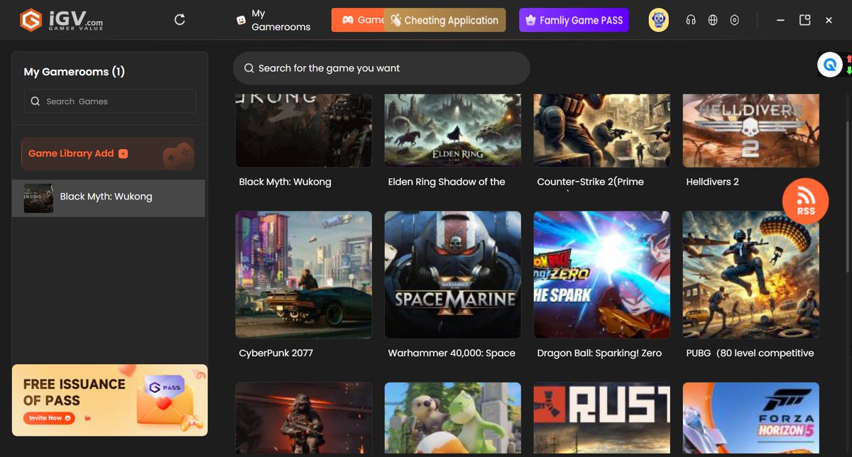 Download👉lpage.igv.com/download-famil…
Why pay full price for every single game when you can share them? 🤔 
IGV Family Game Room gives you unlimited game sharing for just $9.99/month🎮 
Play with friends, skip the hassle💸 
Try It Now! 🔥🔥🔥🔥🔥🔥🔥🔥

#AffordableGaming