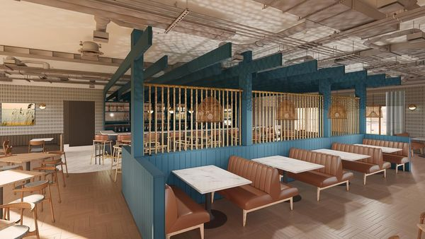 a_dstudio's tweet photo. A seafood restaurant concept coming soon to Morrow, Georgia. Inspired by ocean blue waters and authentic costal living. #rivieranayarit #restaurantdesign #restaurantlayout #restaurantdesigner #interiordesign #interiordesignstudio #spaceplanning #bardesign #atlantainteriordesign #atlantainteriordesigner
Design by  @adstudioatlanta
