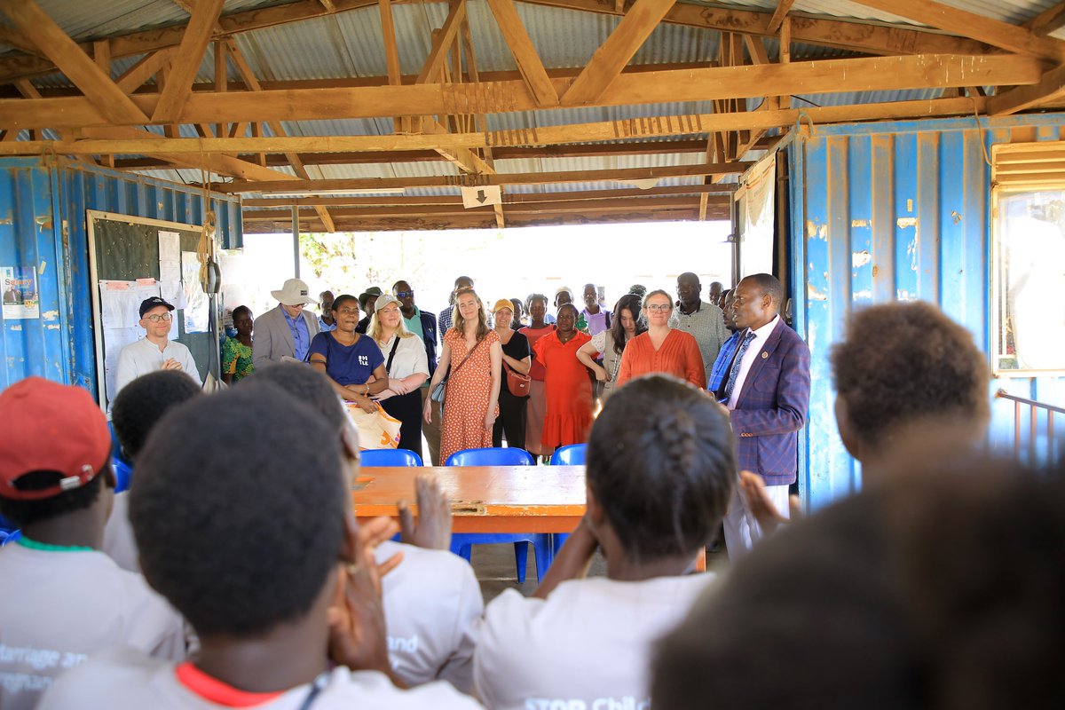 NaguruC's tweet photo. Together with partners @UNFPAUganda @MarieStopesUg, and @AcordUganda We had the honour of joining the @IcelandinUganda donor delegation in the Busoga region, to witness firsthand the incredible impact of our STOP project.
#STOPproject https://t.co/XB4wh9K0le