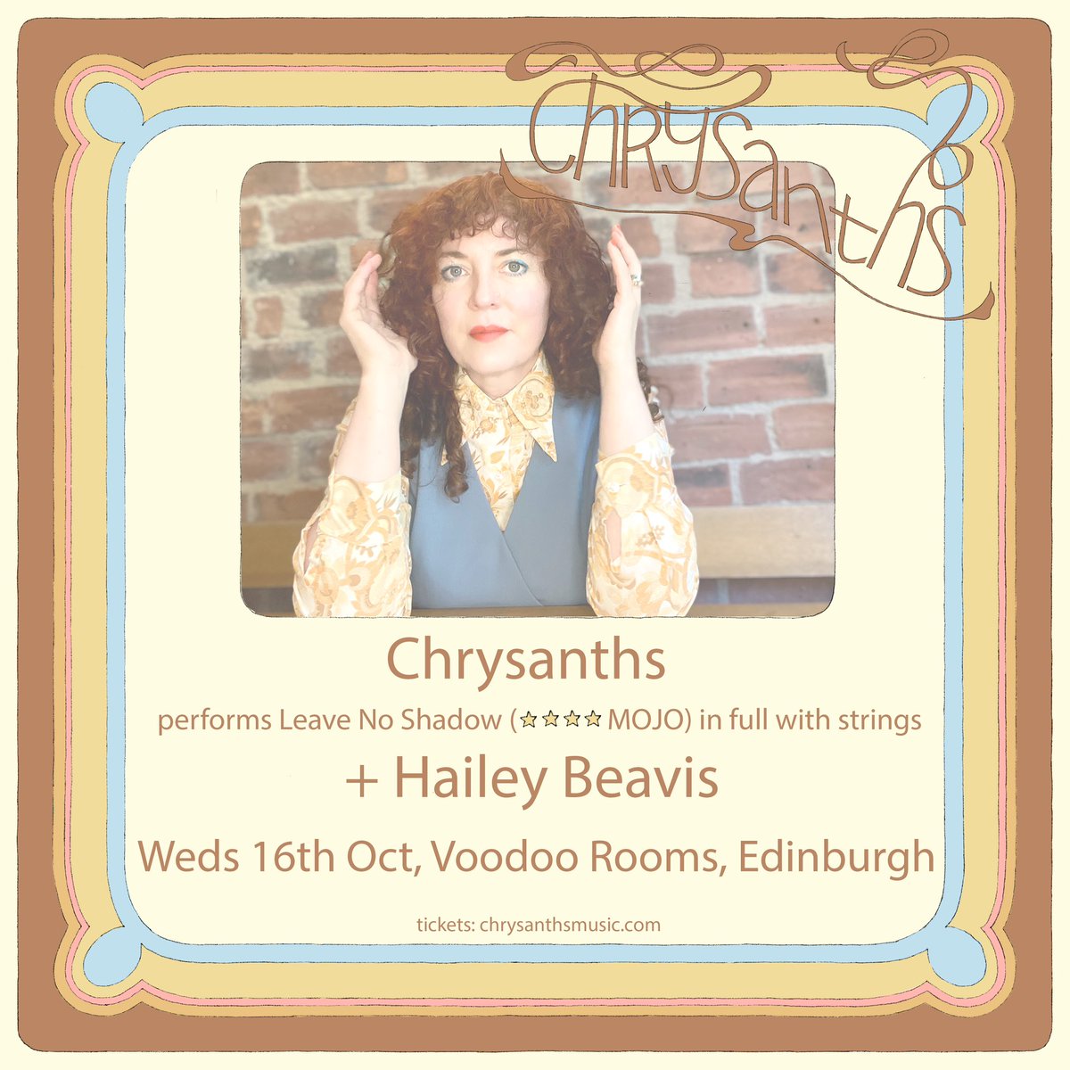Emily Scott (@chrysanthsmusic) on Twitter photo Oh man Glasgow thank you so much for coming out and sending us on our way! Thanks to Kim <a href="/thegladcafe/">The Glad Cafe</a> for looking after us so well, and Richie on sound❤️. Tonight the resplendent @BeavisHailey joins us in Edinburgh! eventbrite.co.uk/e/chrysanths-h… Oh man Glasgow thank you so much for coming out and sending us on our way! Thanks to Kim <a href="/thegladcafe/">The Glad Cafe</a> for looking after us so well, and Richie on sound❤️. Tonight the resplendent @BeavisHailey joins us in Edinburgh! eventbrite.co.uk/e/chrysanths-h…