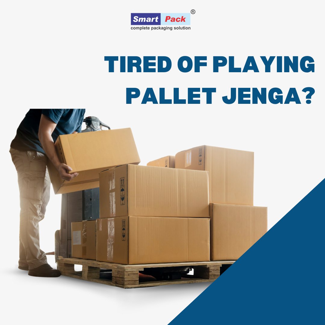 SmartPackIndia's tweet image. No more mess, just perfect wrapping! 🎁  Say goodbye to uneven stacks and loose wraps with the Smart Pack Manual Stretch Wrapping Machine! 🛠️ 
SmartPackaging #StretchWrap #WrappingSolution #PackagingTools #WarehouseEquipment #ManualWrapping #Logistics #SupplyChain #Packaging