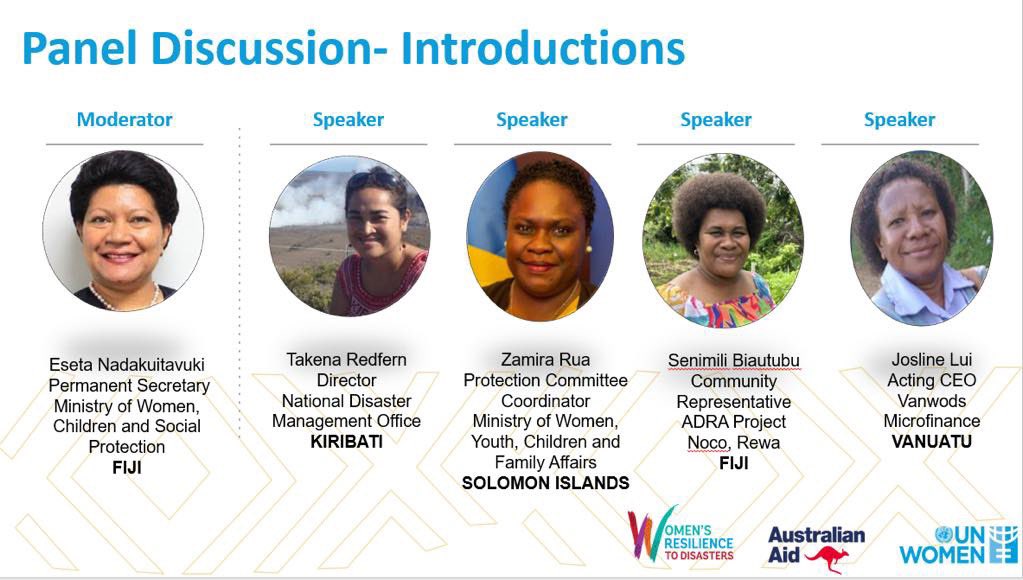 Women’s Resilience to Disasters tweet media