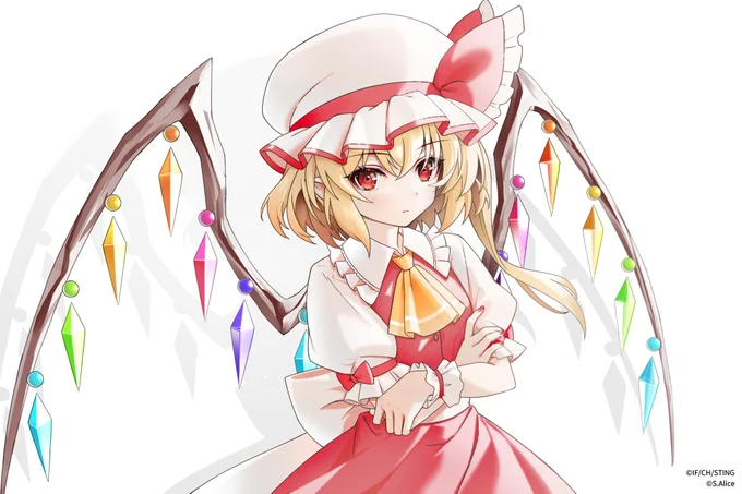 フランドール・スカーレット / 東方#第三十回塗りマス#第三十回塗りマスタイムラプス 