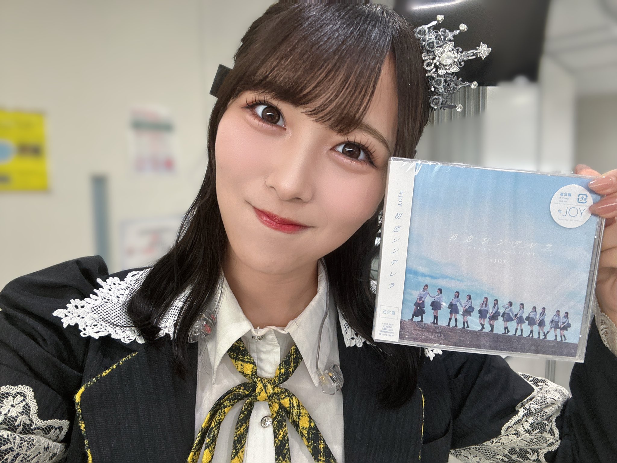 ニアジョイ　大信田美月　直筆パネル　初恋シンデレラ ニアジョイ 大信田美月 直筆パネル 初恋シンデレラ （≒JOY