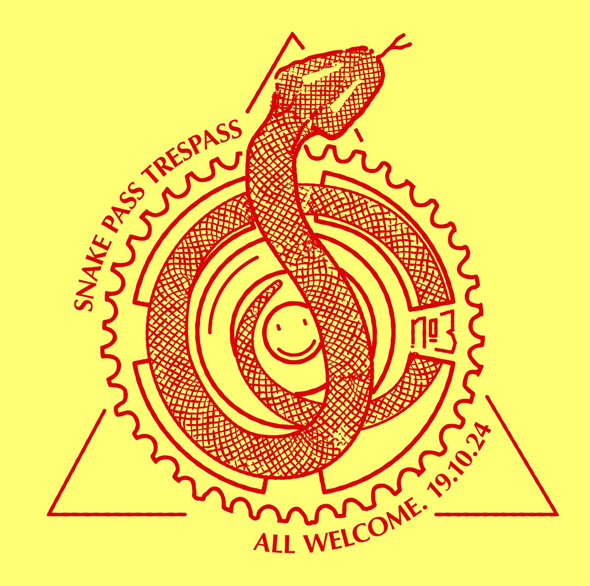 Three days to go until our 3rd Snake Pass Trespass!

Thanks to <a href="/Richard_Heap/">Richard Heap</a> for this editions emblem!