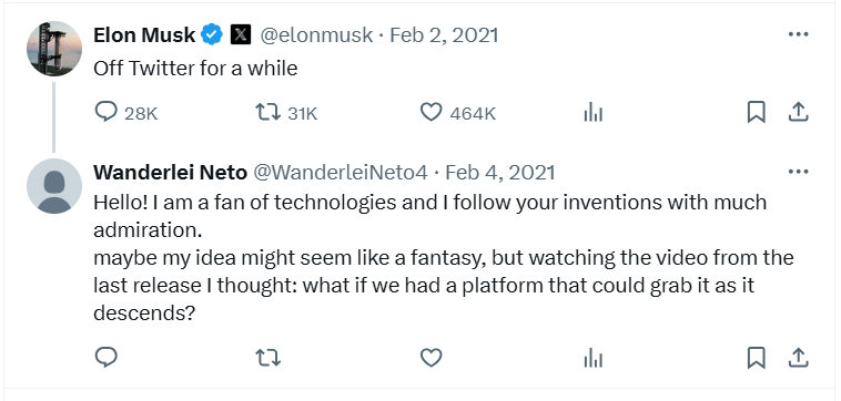 WanderleiNeto4's tweet photo. @elonmusk 🎉🎉🎉I'm sure you haven't read this comment but I feel proud to see that one day I thought like a genius like you. Thank you Elon https://t.co/a9s8phg7LB
