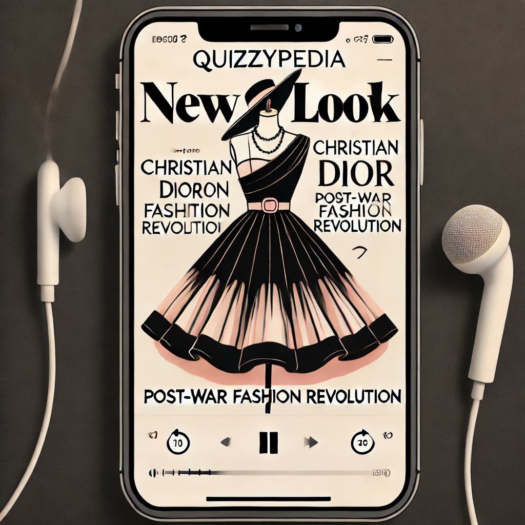 HenrikMolgard's tweet photo. 👗 New #podcast episode: #Quizzypedia #DeepDive into #ChristianDior's #NewLook! 💃

Discover how this iconic 1947 fashion style revolutionized post-war fashion and redefined feminine elegance. ✨

🎧 Listen here: https://t.co/Ycu7GcLYjN

#FashionHistory  #MythosAI https://t.co/vFPFohXHwO