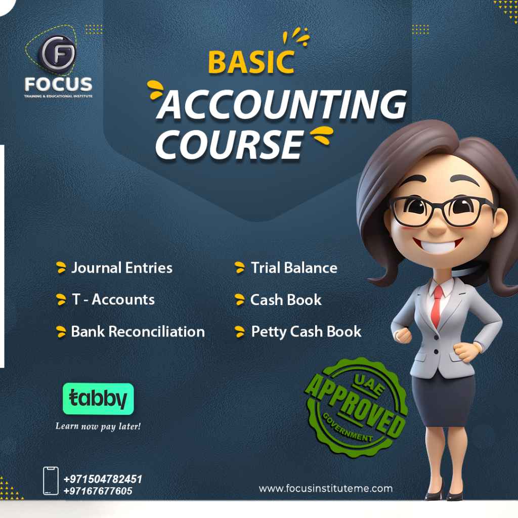 FocusInsti75203's tweet image. Master the Basics of Accounting in Sharjah! 🧾💼

💰 Learn to Balance Books &amp;amp; Manage Finances with Ease!
🎓 Get SPEA-attested Certification – Trusted &amp;amp; Valuable!
For more information contact us👇
📞+971504782451
focusinstituteme.com/basic_accounti…
#AccountingTrainingSharjah #BasicAccounting