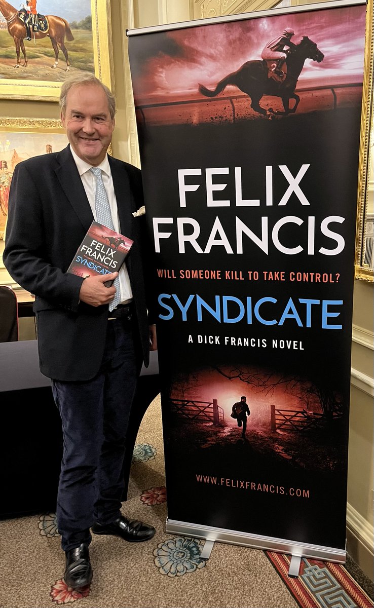 Harry Herbert of <a href="/HighclereRacing/">Highclere</a> or should I say Chester Newton of Victrix Racing a fictional character in <a href="/felix__francis/">Felix Francis</a> latest horse racing thriller Syndicate.
Find out more in ep 295 with Felix
chrt.fm/track/4F8ACF/p…