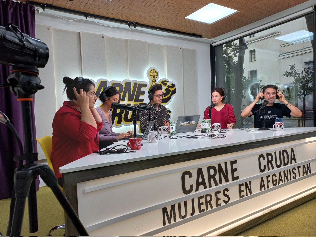 Ya en <a href="/carnecrudaradio/">Javier Gallego Crudo</a> 

Un programa sobre mujeres de #Afganistán y #Uganda

Con <a href="/revista5W/">Revista 5W</a> y <a href="/Casaafrica/">Casa África</a>

Aquí en directo ➡️ eldiario.es/carnecruda/