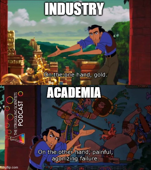 The Struggling Scientists Podcast (@thestrugglings4) on Twitter photo well when you put it like that 🤔?
Are you considering the switch to industry after your PhD? well when you put it like that 🤔?
Are you considering the switch to industry after your PhD?