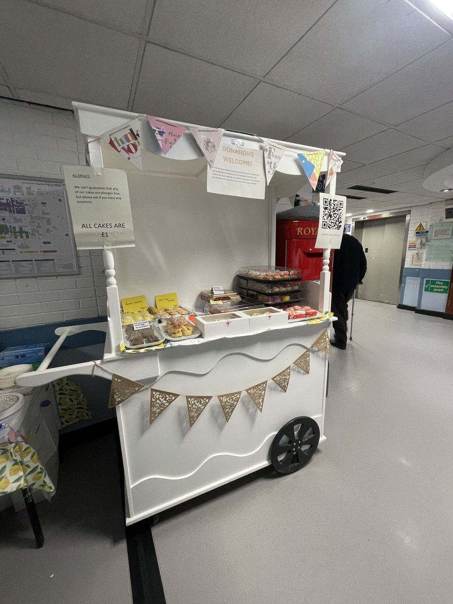 Carrel Ward NUH (@carrelnuh) on Twitter photo Cake Sale is all ready and up and running! Please come down and support your Acute Renal and Transplant Unit!
Shout out to TOCU for the lovely cake cart! And Shout out to Nicola from our dietician team for supporting us. <a href="/BrunoDietitian/">Bruno</a> <a href="/SarahStevo/">Sarah Stephenson</a> <a href="/SarahBrand21/">Dr Sarah Brand RN PhD</a> <a href="/beldring1/">Belinda Dring</a> Cake Sale is all ready and up and running! Please come down and support your Acute Renal and Transplant Unit!
Shout out to TOCU for the lovely cake cart! And Shout out to Nicola from our dietician team for supporting us. <a href="/BrunoDietitian/">Bruno</a> <a href="/SarahStevo/">Sarah Stephenson</a> <a href="/SarahBrand21/">Dr Sarah Brand RN PhD</a> <a href="/beldring1/">Belinda Dring</a>