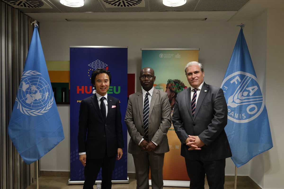 Raschad Al-Khafaji (@raschad_ak) on Twitter photo Very happy that for the 1st time, all 3 Rome-based Agencies: <a href="/FAO/">Food and Agriculture Organization</a> <a href="/IFAD/">International Fund for Agricultural Development</a> and <a href="/WFP_Europe/">WFP Europe</a> celebrate World Food Day in-person together in Brussels! 💪🏼Thank you, <a href="/GuggiLaryea/">Guggi Laryea</a> for having joined us 🙂 #SDG2 #FourBetters Very happy that for the 1st time, all 3 Rome-based Agencies: <a href="/FAO/">Food and Agriculture Organization</a> <a href="/IFAD/">International Fund for Agricultural Development</a> and <a href="/WFP_Europe/">WFP Europe</a> celebrate World Food Day in-person together in Brussels! 💪🏼Thank you, <a href="/GuggiLaryea/">Guggi Laryea</a> for having joined us 🙂 #SDG2 #FourBetters