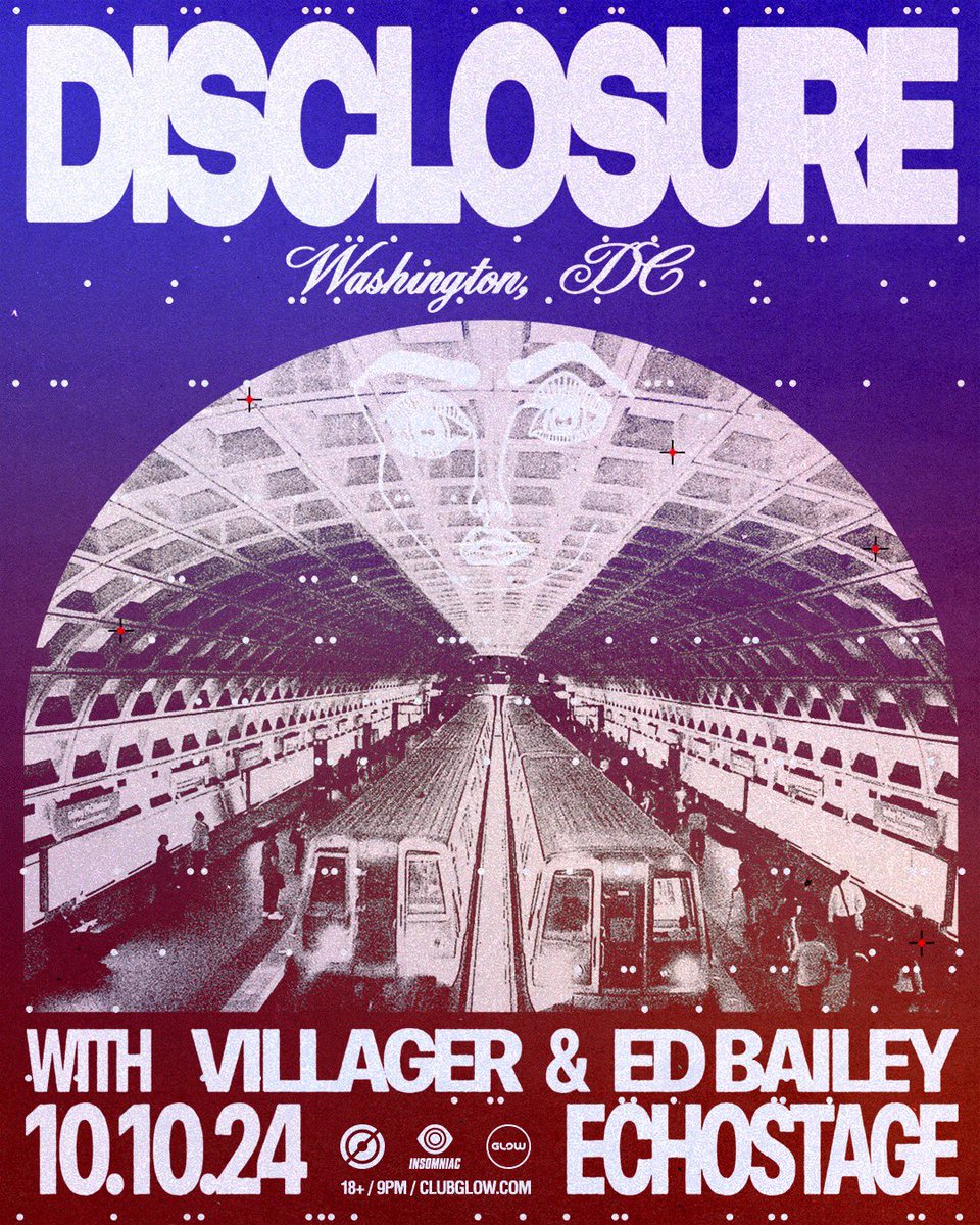 I am excited to be djing this week with <a href="/disclosure/">Disclosure</a> and <a href="/villagersound/">villager</a> 🪩🪩🪩