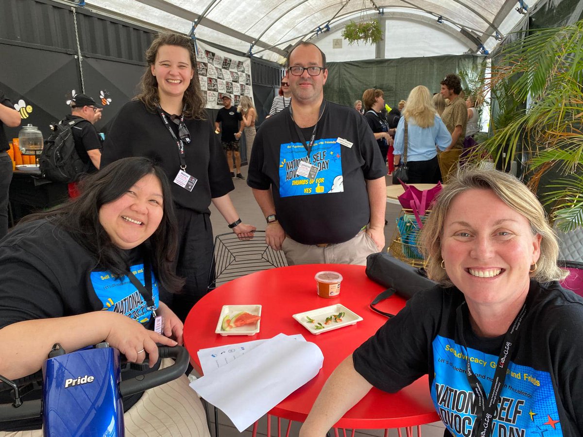 ☀️ We are at the Loud &amp; Clear Conference in QLD today and tomorrow, along with some Our Voice Committee members. We are really grateful to see SARU (Self Advocacy Resource Unit) do a great presentation about the National Day of Self Advocacy - which officially launched today! 😀