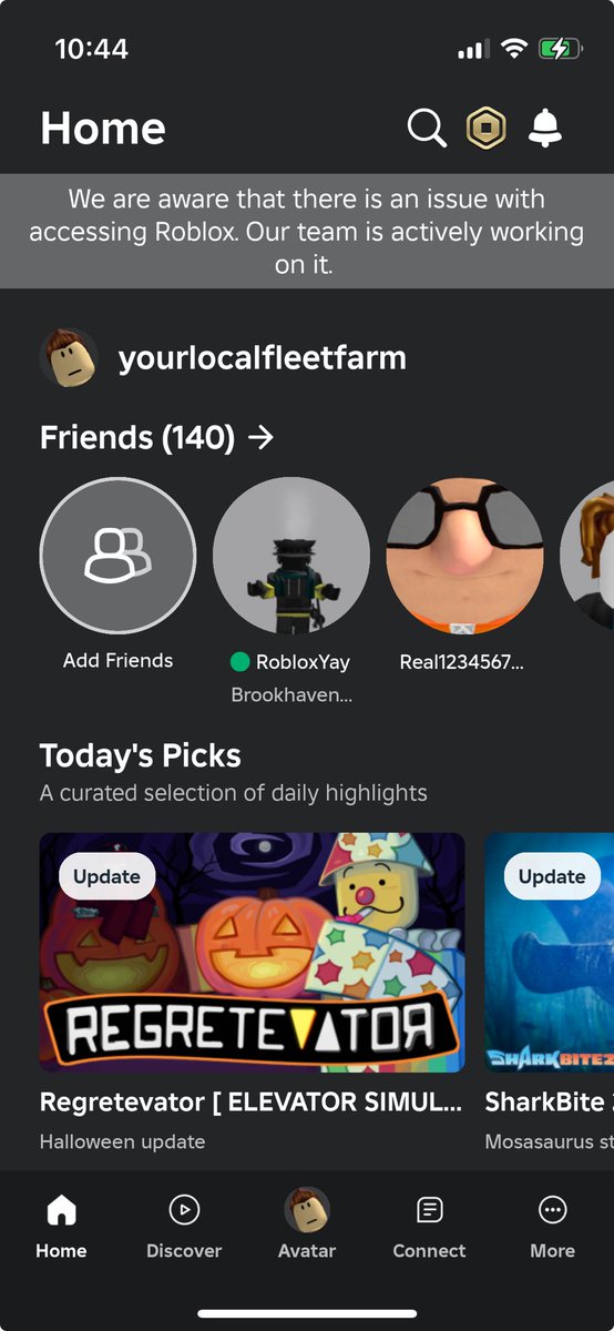 rockinshainRBLX's tweet image. #robloxplayers ITS UP AND RUNNING AFTER 5 HOURS THANK YOU @Roblox AND @DavidBaszucki FOR RESOLVING THE ISSUE MY MAIN ACCOUNT IS rockinshain