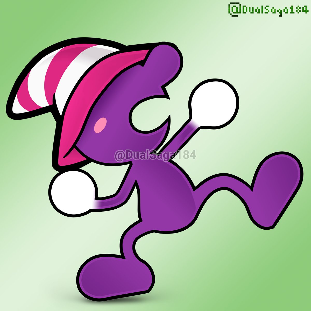 DualSaga184's tweet photo. Vivian (Paper Mario: The Thousand-Year Door) Mr. Game & Watch #SaveSmash https://t.co/HpyNKX787l