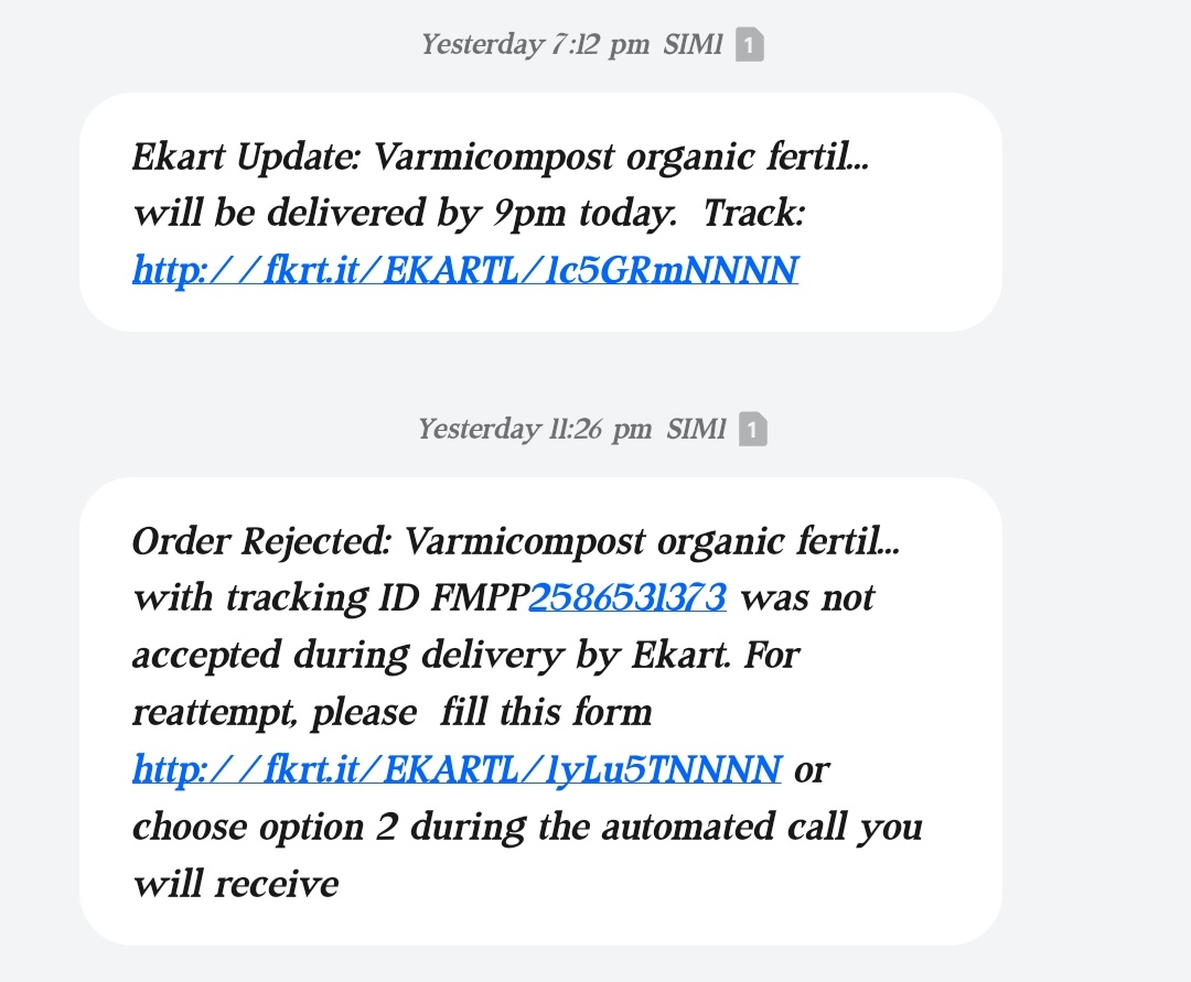 vanil76's tweet photo. @flipkartsupport @Flipkart I have four order last month end but only one order you Delivery any 2 order you cancel and 1 parcel late.
My parcel reach nearest hub in 3 October but your partner not delivered me.
Very poor service #FlipkartBigBillionDays2024 https://t.co/n7Dh2Xwquf