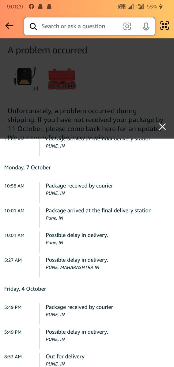 Navdeep695128's tweet image. This delivery guy never reached me nor Amazon provided any details for the courier #amazonprimedaydeals2024 #Amazonworst @amazon @amazonIN @ajassy Totally unacceptable behaviour by the manager just making all the false promises @jagograhakjago